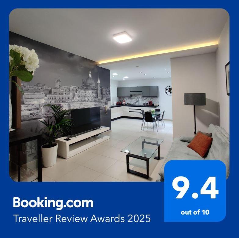 Depiro Point Deluxe - Modern, Designer Apartment 2 Minutes Away From Popular Sliema Seafront Екстериор снимка